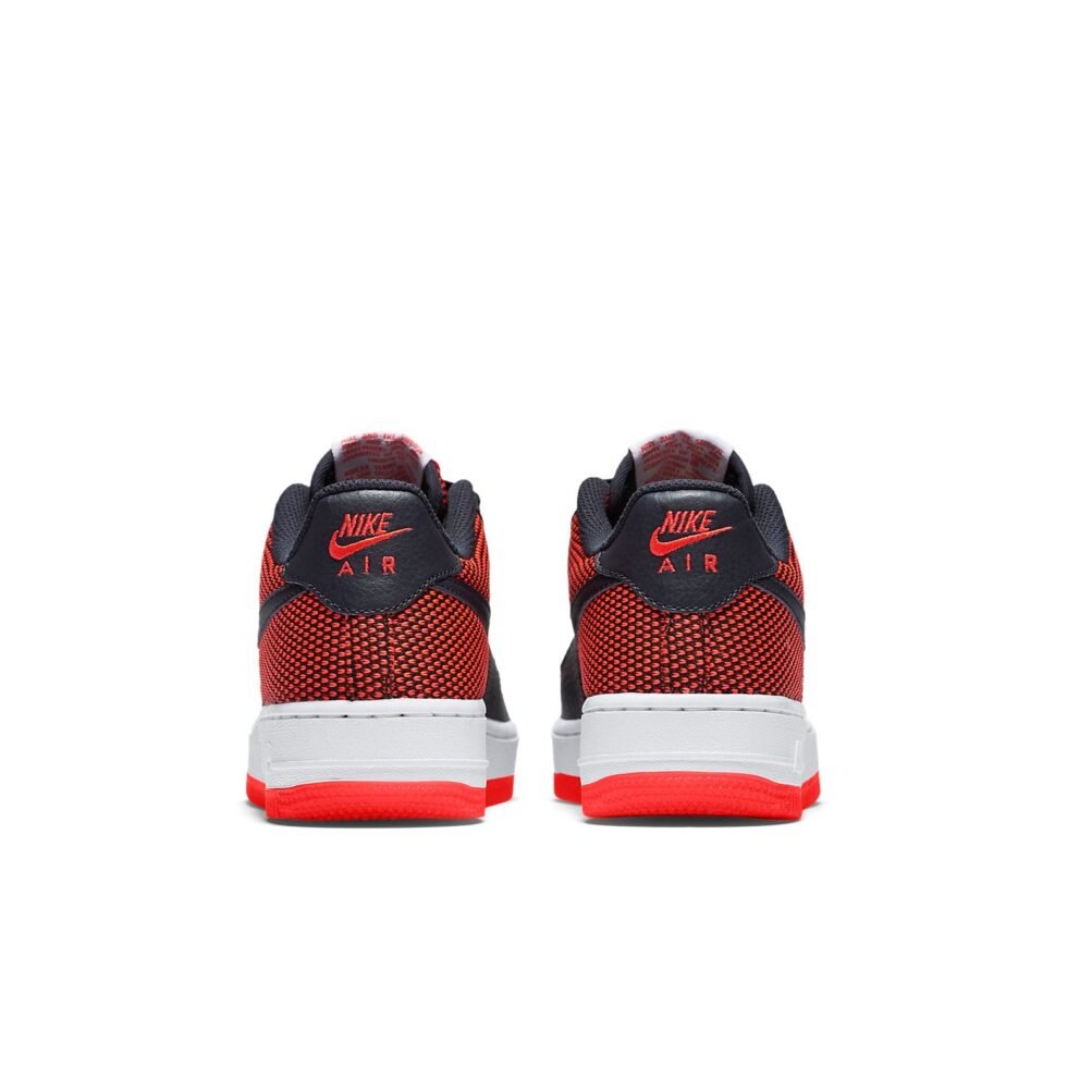(GS) Nike Air Force 1 Premium 'Bright Crimson' 748981-601 - Image 5