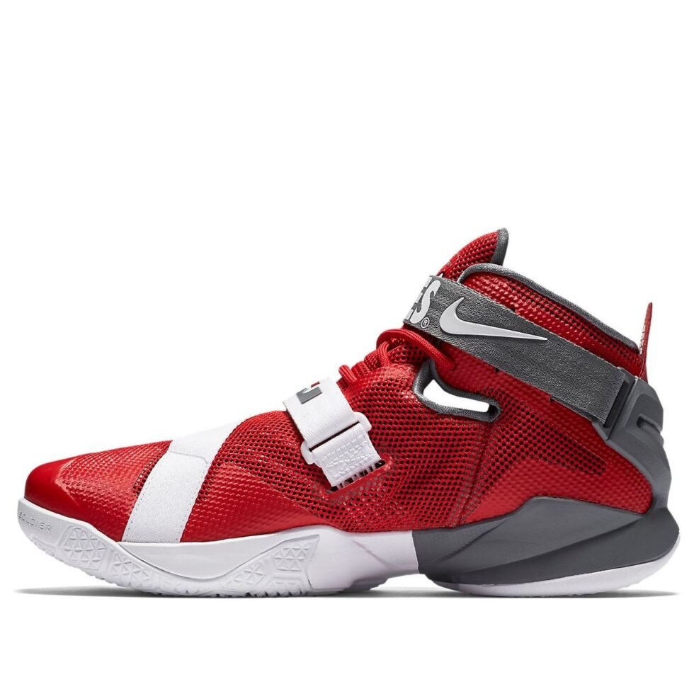 Nike LeBron Soldier 9 Premium 'Ohio State Buckeyes' 749490-601 - Image 2