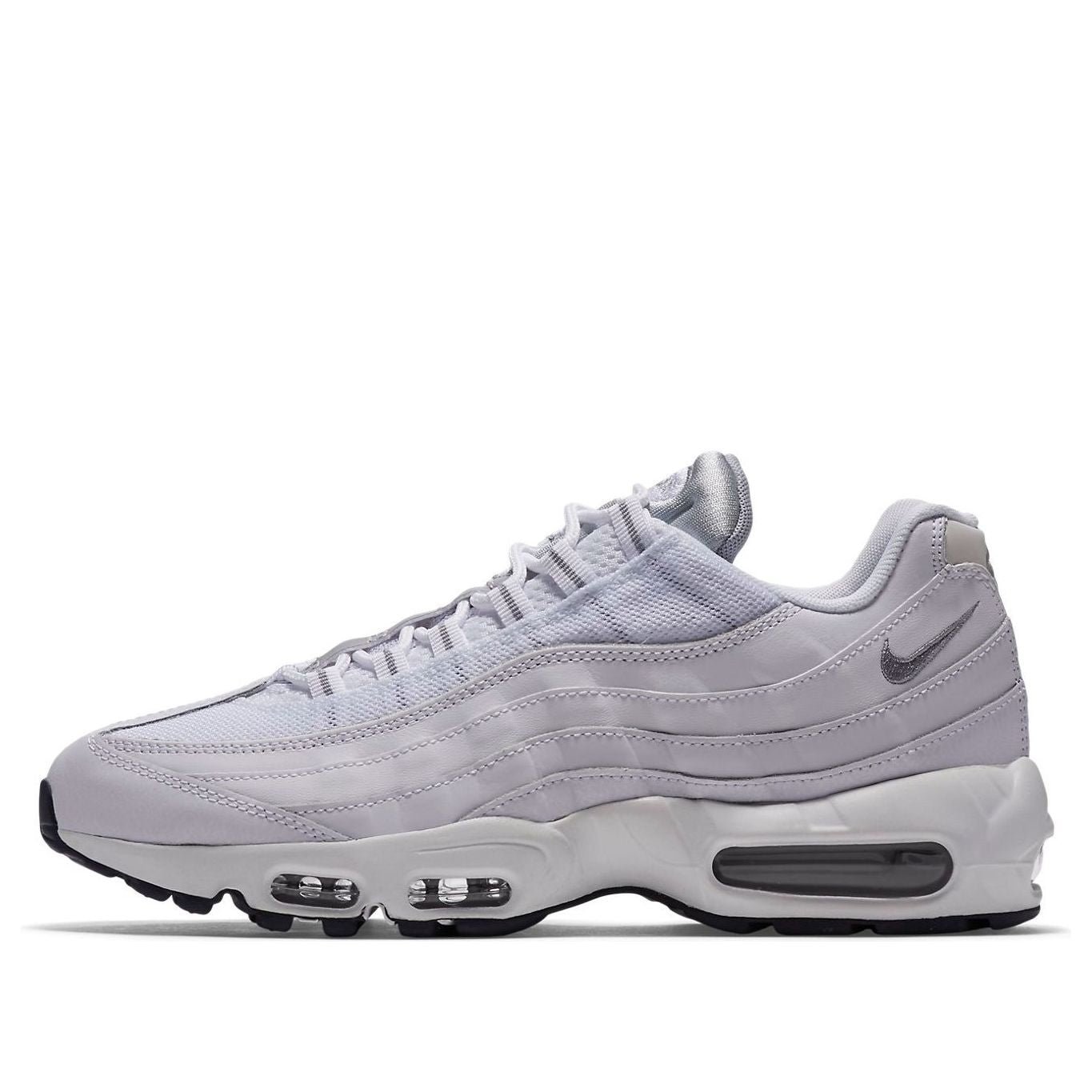 Nike Air Max 95 'white wolf grey-obsidian' 749766-111