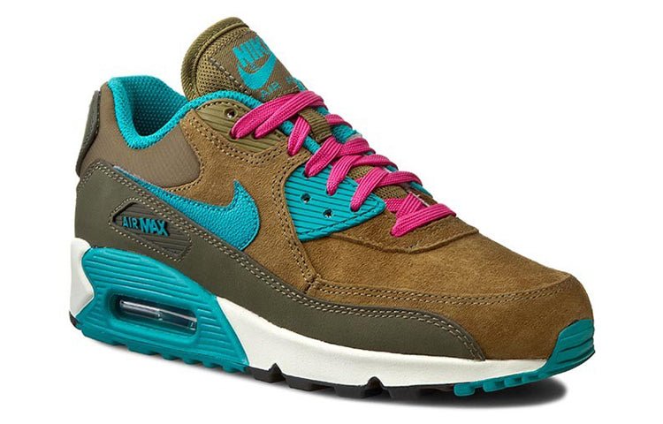 (WMNS) Nike Air Max 90 Leather 'Drk Ldn' 768887-300 - Image 2