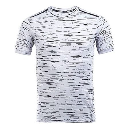 Nike Round Neck Casual Quick Dry Breathable Sports Running Short Sleeve Gray 800809-012