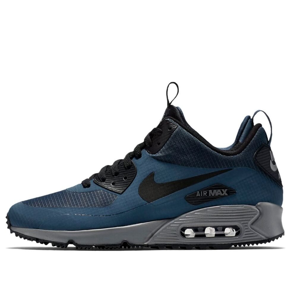 Nike Air Max 90 Mid Winter 'Squadron Blue Black' 806808-400
