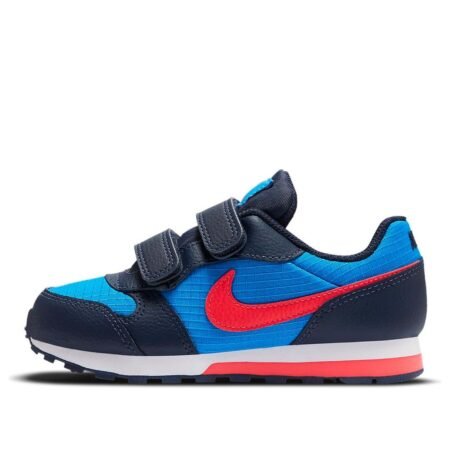(PS) Nike MD Runner 2Velcro 'Bright Crimson' 807317-412