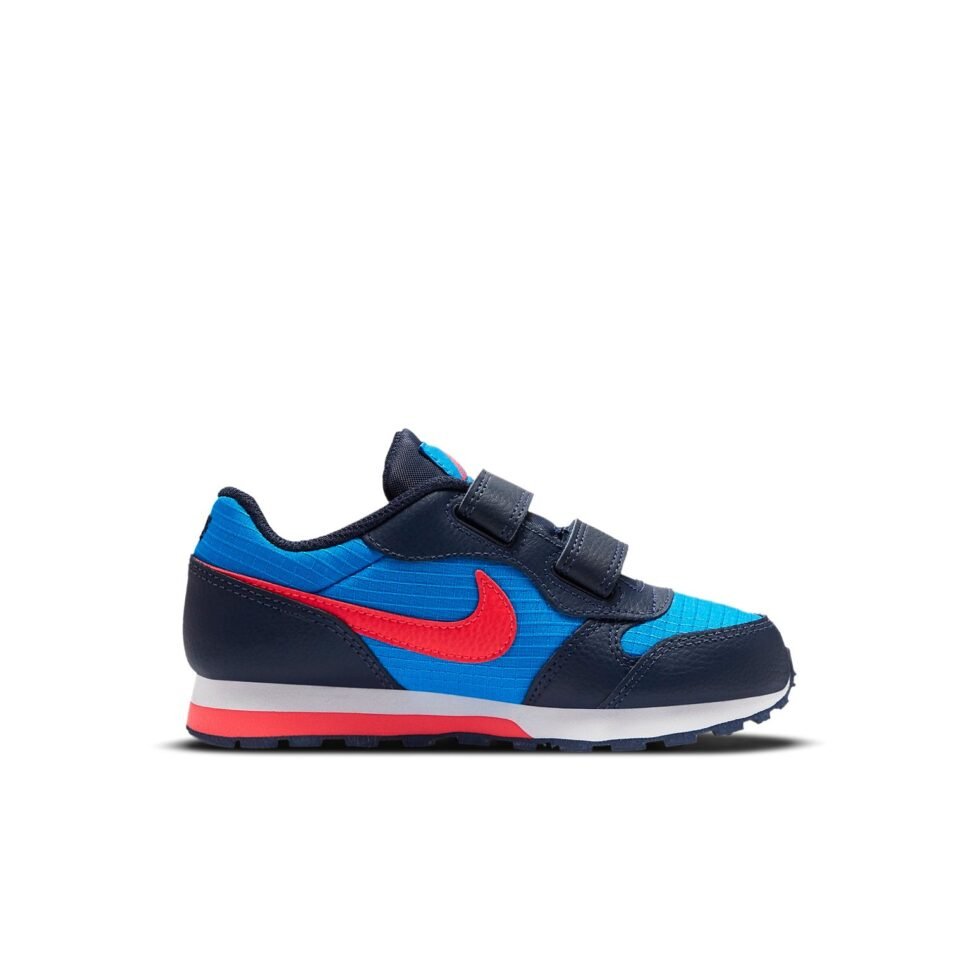 (PS) Nike MD Runner 2Velcro 'Bright Crimson' 807317-412 - Image 2