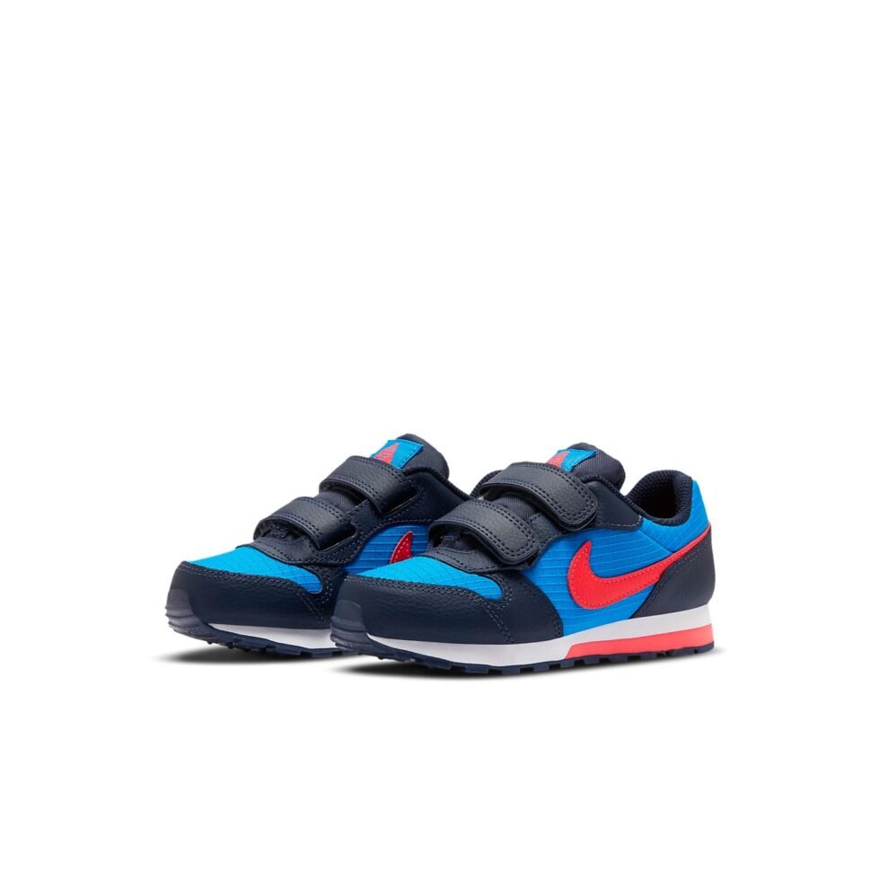 (PS) Nike MD Runner 2Velcro 'Bright Crimson' 807317-412 - Image 3