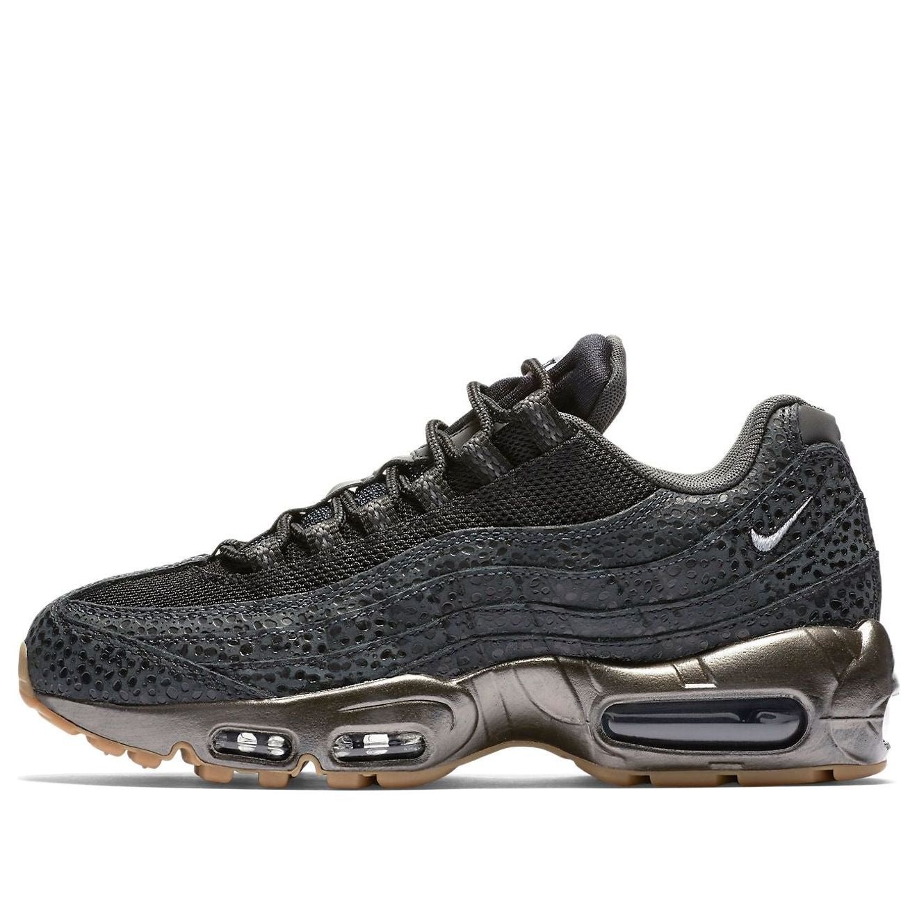 (WMNS) Nike Air Max 95 Premium 'Black' 807443-002