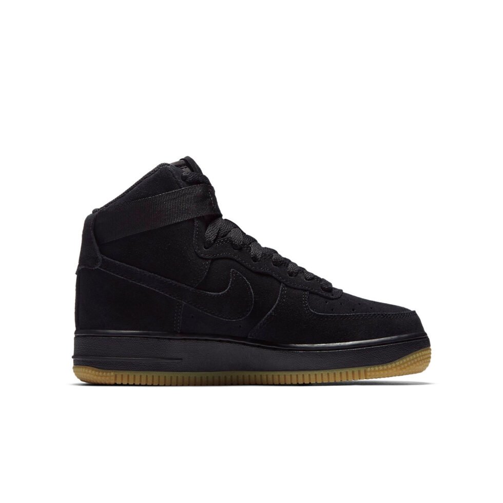 (GS) Nike Air Force 1 High LV8 'Black Gum' 807617-002 - Image 2