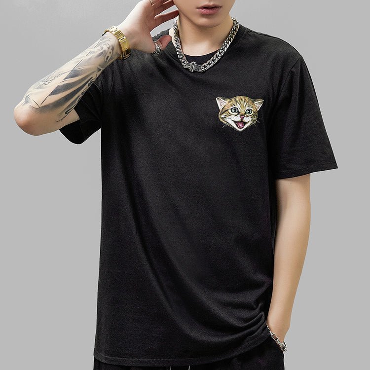 Nike SB Cat Scratch Casual Sports Breathable Short Sleeve Black 816369-010 - Image 3