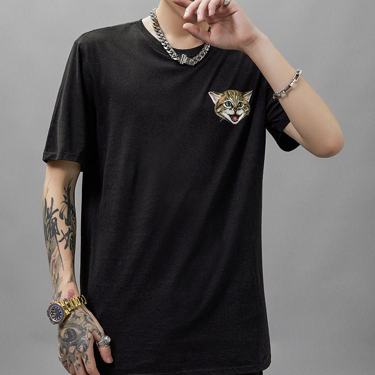 Nike SB Cat Scratch Casual Sports Breathable Short Sleeve Black 816369-010 - Image 4