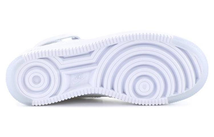 (WMNS) Nike Air Force 1 Flyknit 'Triple White' 818018-100 - Image 3