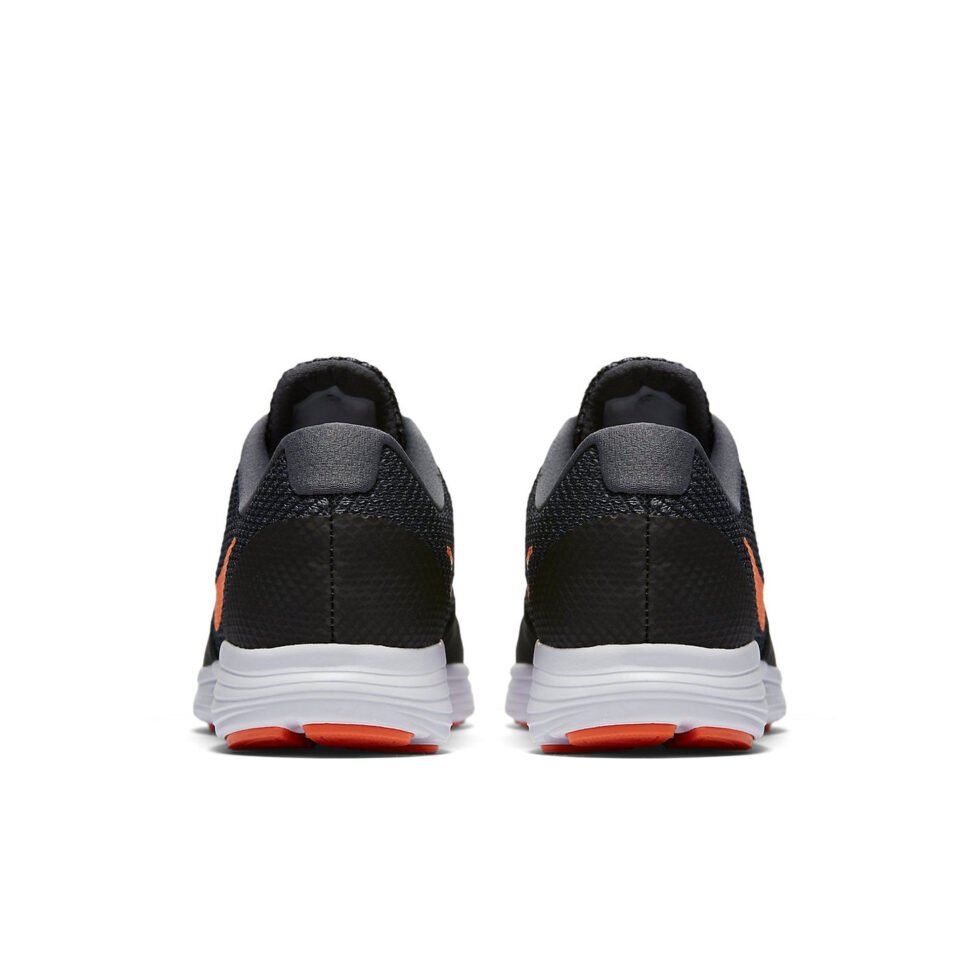 Nike Revolution 3 'Deep Grey Orange' 819300-003 - Image 5