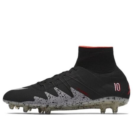 Nike x Neymar Hypervenom Phantom 2 FG 'Black Silver Crimson' 820117-006