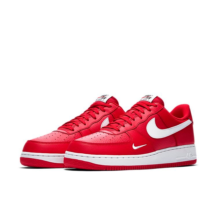 Nike Air Force 1 Low Mini Swoosh 'University Red' 820266-606 - Image 3