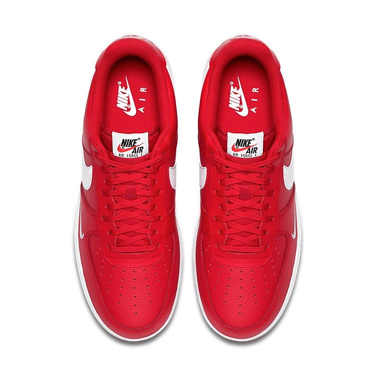 Nike Air Force 1 Low Mini Swoosh 'University Red' 820266-606 - Image 4