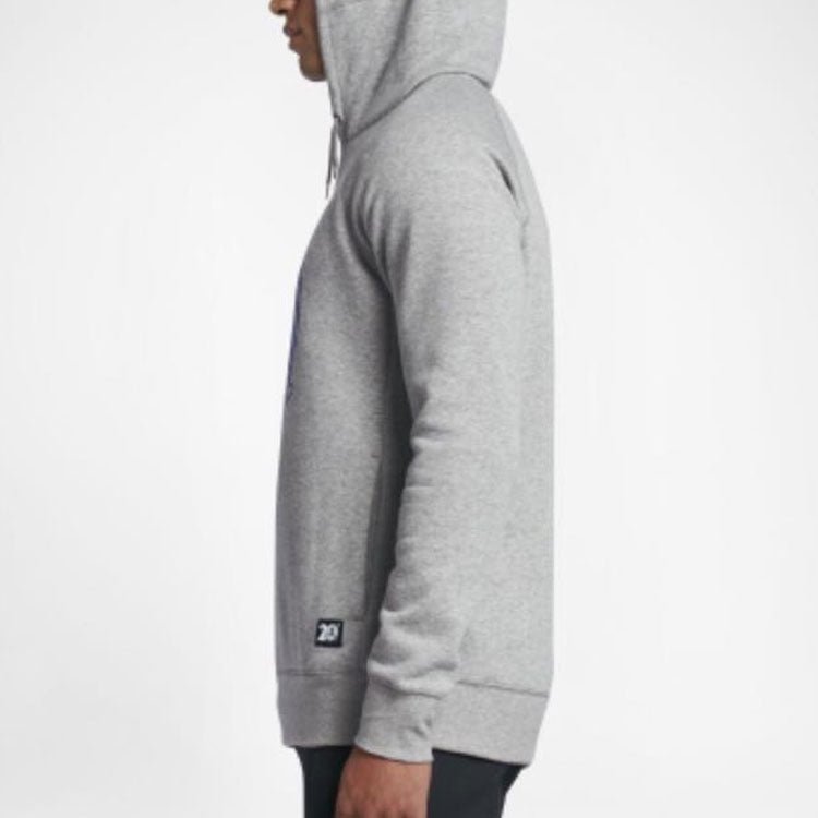 Air Jordan 11 Fleece Hoodie 'Grey Purple' 823715-063 - Image 6