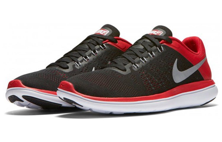 Nike Flex 2016 RN 'Black University Red' 830369-006 - Image 3