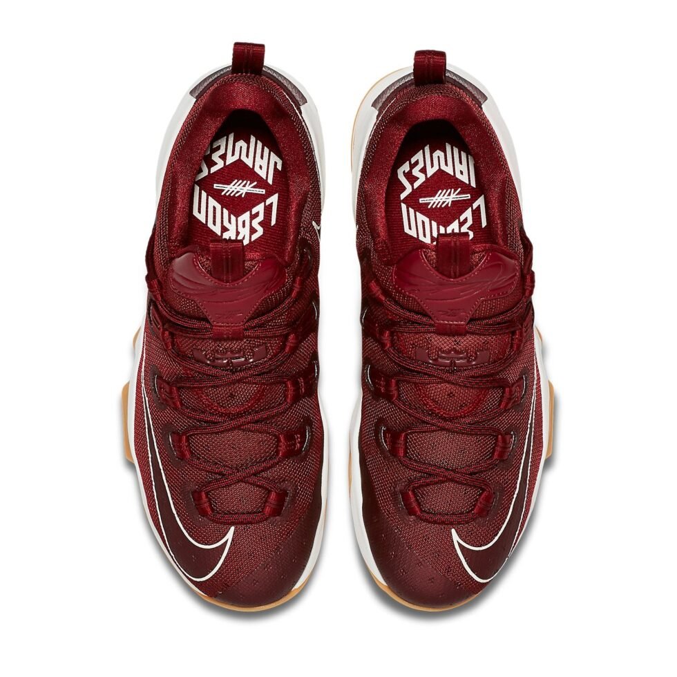Nike LeBron 13 Low EP 'Team Red' 831926-610 - Image 4