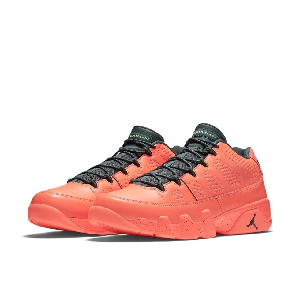 Air Jordan 9 Low 'Bright Mango' 832822-805 - Image 3