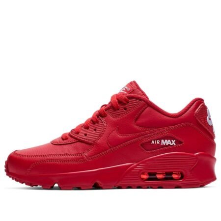 (GS) Nike Air Max 90 Leather 'University Red' 833412-606