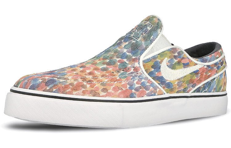 Nike Zoom Stefan Janoski Slip Premium 'White Black' 833582-101 - Image 3