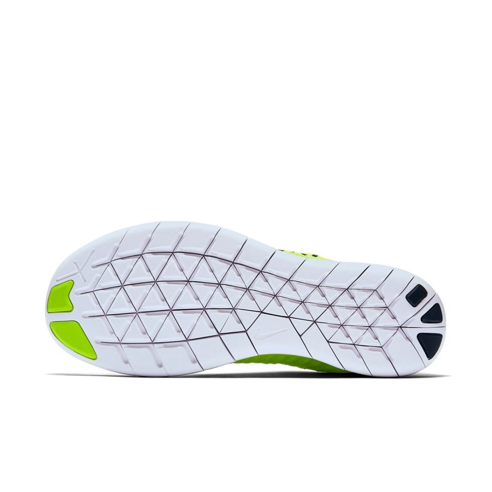 (WMNS) Nike Free RN Flyknit 'Medals Stand Volt' 842546-700 - Image 6