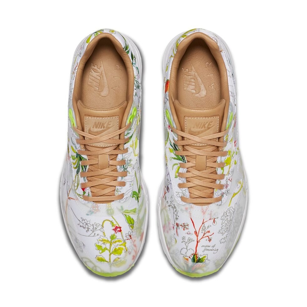 (WMNS) Nike Liberty of London x Air Max 1 Ultra QS 'Floral' 844135-100 - Image 6