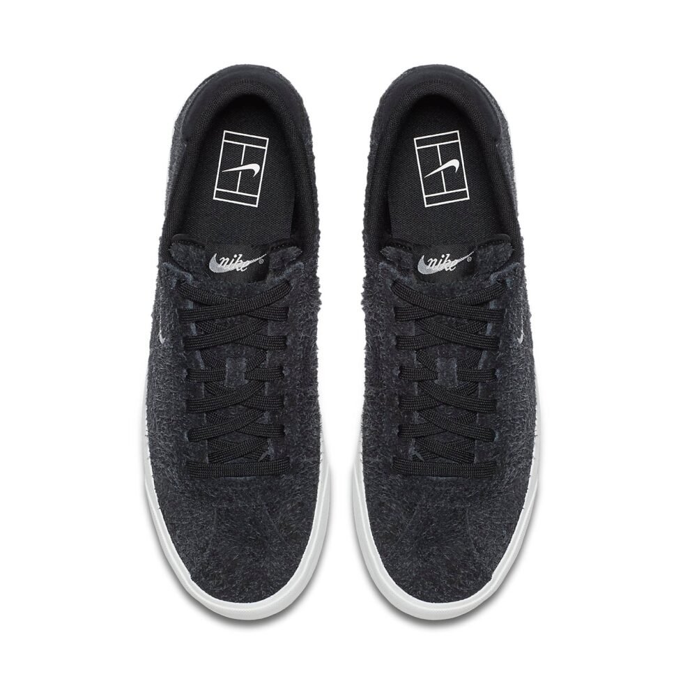 Nike Match Classic Suede 'Black Summit White' 844611-004 - Image 4