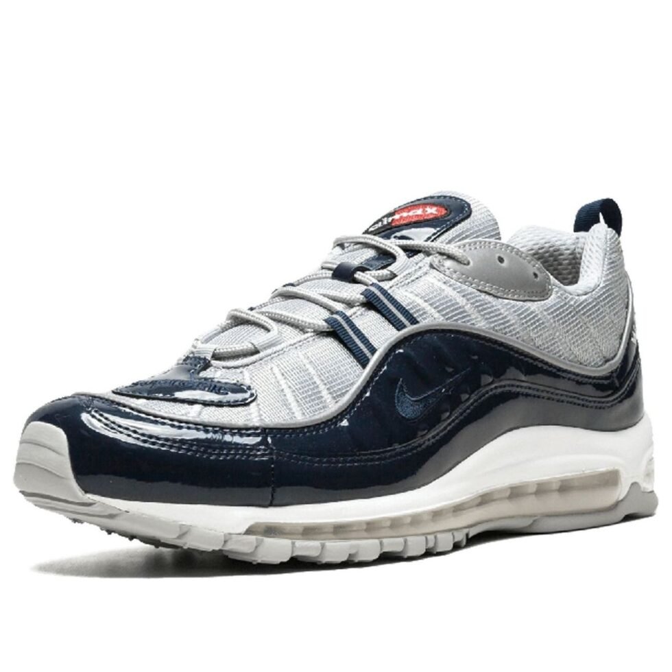 Nike x Supreme Air Max 98 'Obsidian' 844694-400 - Image 3