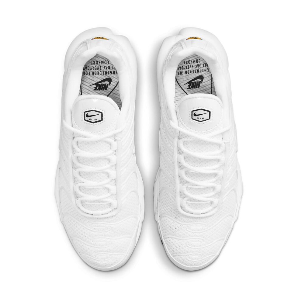 (WMNS) Nike Air Max Plus Premium 'Triple White' 848891-100 - Image 2