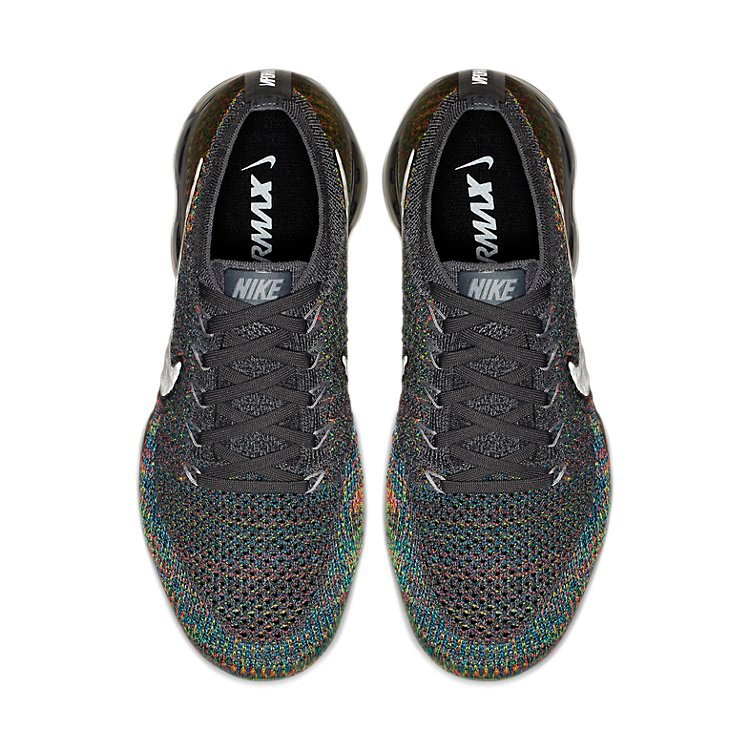 (WMNS) Nike Air VaporMax Flyknit 'Dark Grey' 849557-019 - Image 4