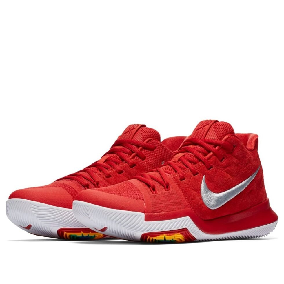 Nike Kyrie 3 'University Red' 852395-601 - Image 3