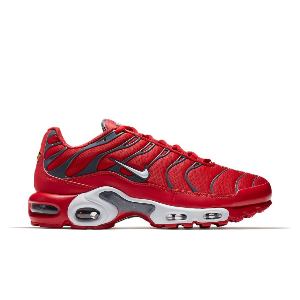 Nike Air Max Plus 'Red Pure Platinum' 852630-600 - Image 2