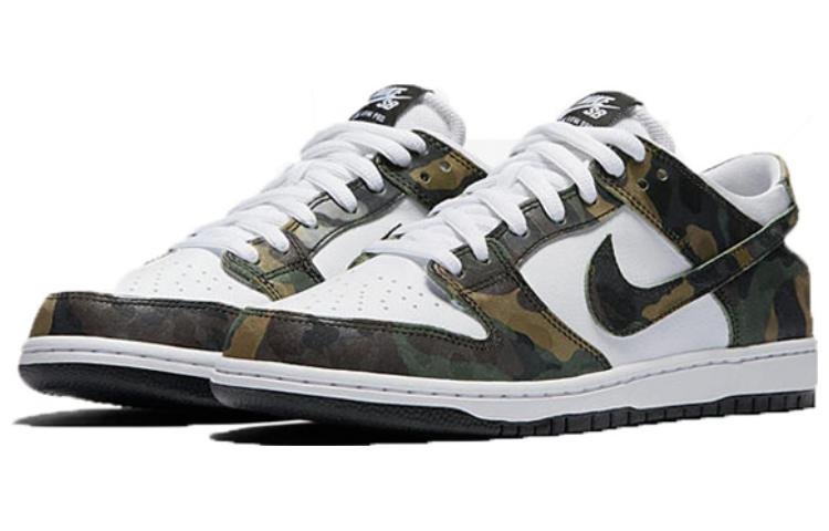 Nike Zoom SB Dunk Low Pro 'White Camo' 854866-331 - Image 3