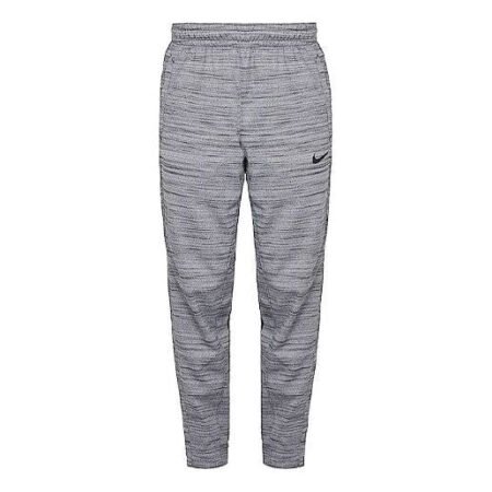Nike Running Training Knit Bundle Feet Sports Pants Gray 857060-010