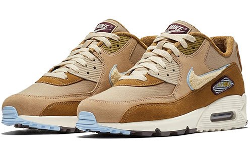 Nike Air Max 90 'Varsity Pack Brown Khaki' 858954-200 - Image 3