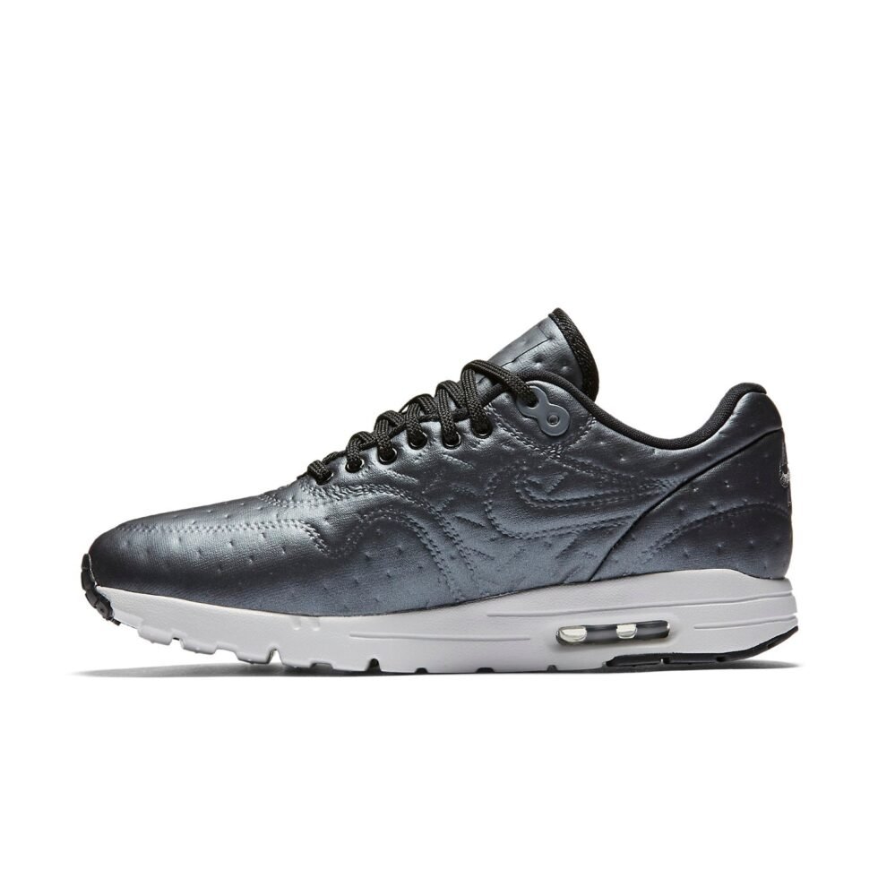 (WMNS) Nike Air Max 1 Ultra Premium Jacquard 'Grey' 861656-001 - Image 2