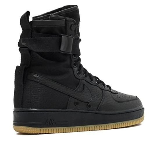 Nike SF Air Force 1 'Black Gum' 864024-001 - Image 3