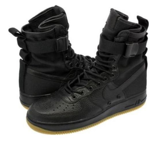 Nike SF Air Force 1 'Black Gum' 864024-001 - Image 4