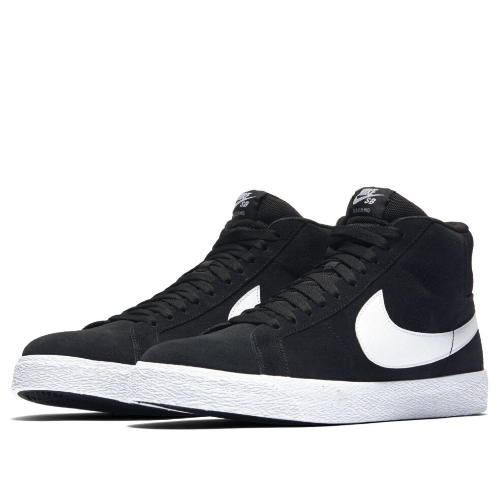 Nike Zoom Blazer Mid SB 'Black' 864349-002 - Image 4