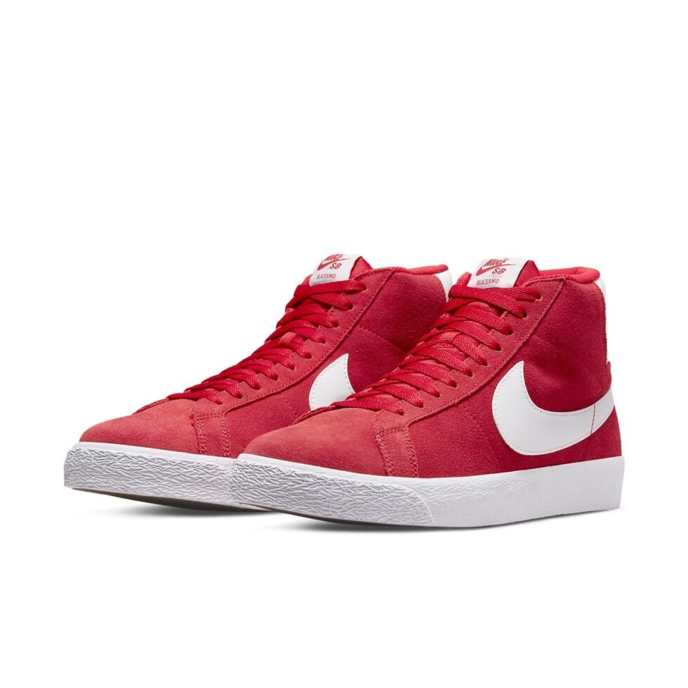 Nike Zoom Blazer Mid SB 'University Red' 864349-602 - Image 3