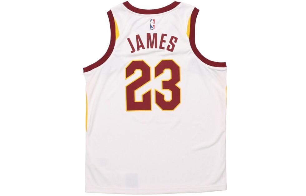 Nike LeBron James Association Edition WhiteRedGold 864409-100 - Image 2