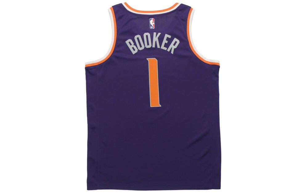 Nike Devin Booker Maillot Icon Edition Swingman Phoenix Suns Purple 864503-568 - Image 2