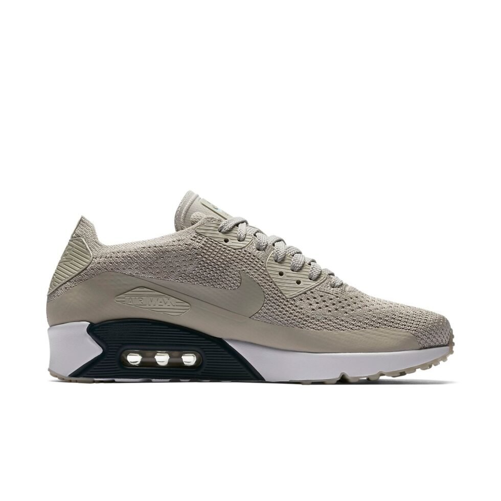 Nike Air Max 90 Ultra 2.0 Flyknit 'Pale Grey' 875943-006 - Image 2