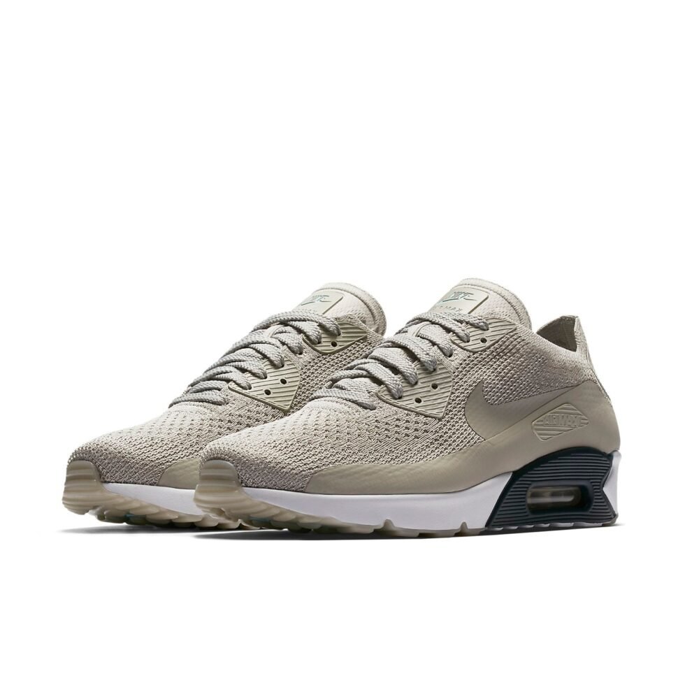 Nike Air Max 90 Ultra 2.0 Flyknit 'Pale Grey' 875943-006 - Image 3