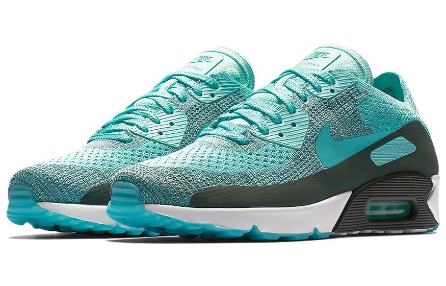 Nike Air Max 90 Ultra 2.0 Flyknit 'Hyper Turquoise' 875943-301 - Image 2