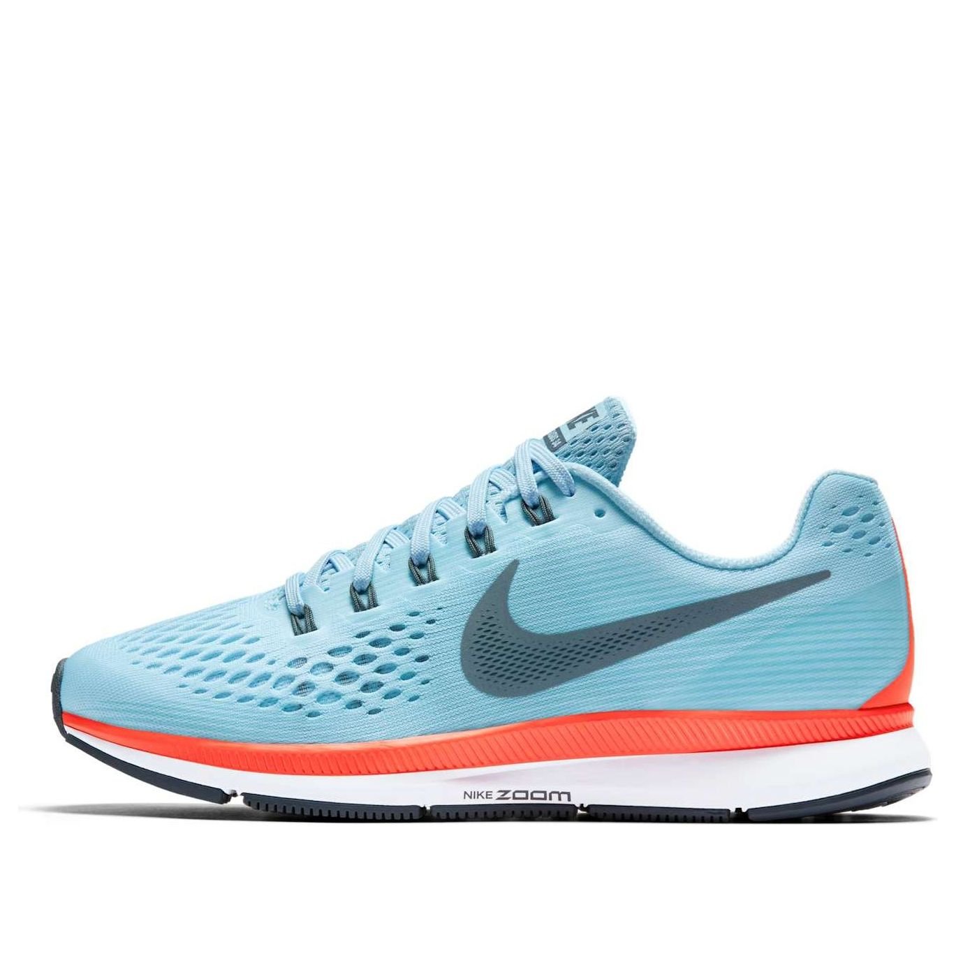 (WMNS) Nike Air Zoom Pegasus 34 'Ice Blue Crimson' 880560-404