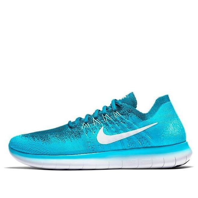Nike Free RN Flyknit 2017 'Blue Lagoon Pure Platinum Legend Blue' 880843-400