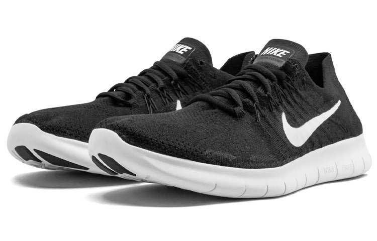 (WMNS) Nike Free RN Flyknit 2017 'Black' 880844-001 - Image 2