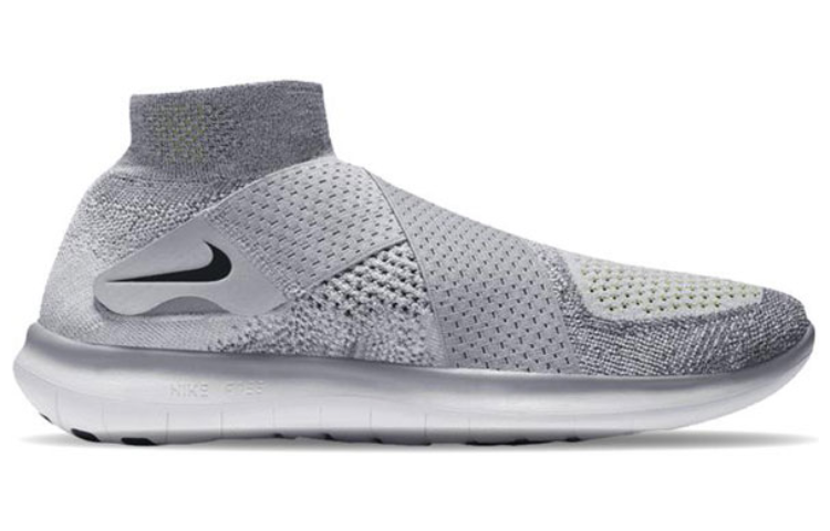 Nike Free RN Motion Flyknit 2017 'Wolf Grey' 880845-002 - Image 2