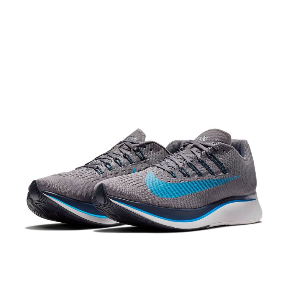 Nike Zoom Fly 'Gunsmoke Blue Hero' 880848-005 - Image 3